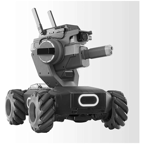 Автономный робот манипулятор с колесами всенаправленного движения DJI Robomaster EP