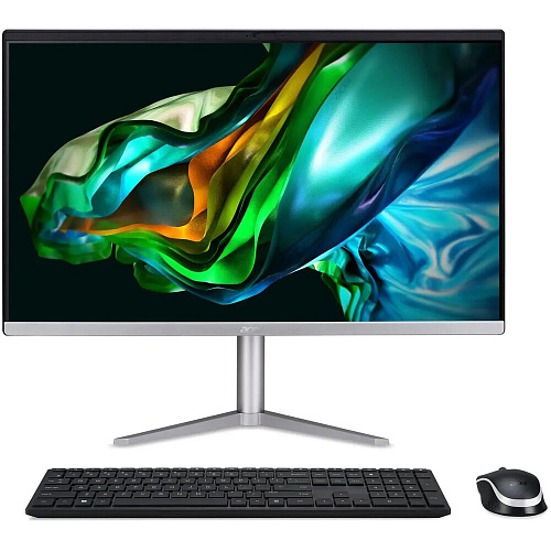 Моноблок Acer Aspire C24-1300 24" FullHD AMD Ryzen 5 7520U/8Gb/256Gb SSD/kb+m/DOS Black