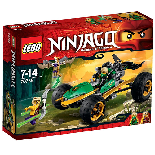 LEGO Ninjago Тропический багги Зеленого ниндзя 70755