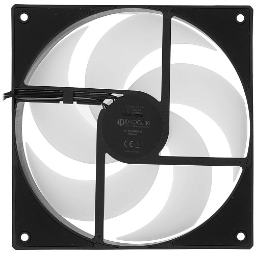 Вентилятор 140x140 ID-Cooling AS-140-ARGB-K PWM Black Ret