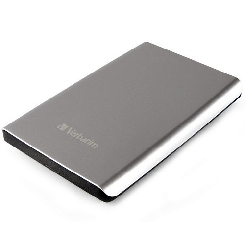Внешний жесткий диск 2.5" 500Gb Verbatim 53151 USB3.0 5400rpm Store'n'Go Ultra Slim Silver