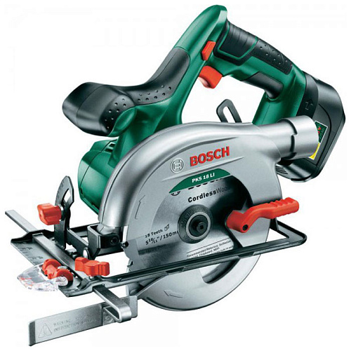 Аккумуляторная дисковая пила Bosch PKS 18 LI Solo 06033B1300