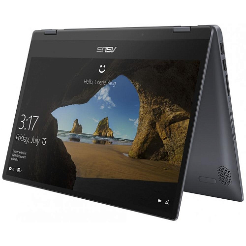 Ноутбук ASUS VivoBook Flip 14 TP412FA-EC441T Pentium 5405U/4Gb/256Gb SSD/14" FullHD Touch/Win10 Grey