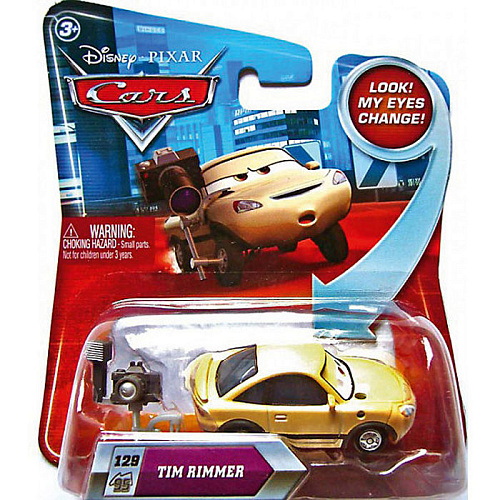 Mattel Cars W1938 Базовая машинка Тим Ример