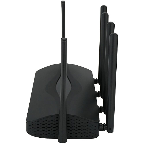 Беспроводной маршрутизатор Mercusys MR47BE, Wi-Fi 7 802.11be 9214Мбит/с, 2.4ГГц, 5ГГц, 6ГГц, 3xGLAN, 1xGWAN чёрный