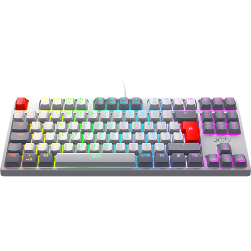 Клавиатура Xtrfy K4 RGB Tenkeyless Retro