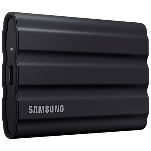 Внешний SSD-накопитель 4Tb Samsung T7 Shield MU-PE4T0S/WW (SSD) USB 3.2 Type C Черный УЦЕНКА