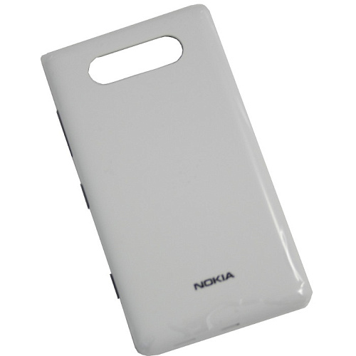 Чехол жесткий для Nokia Lumia 820 Nokia CC-3058 белый глянцевый