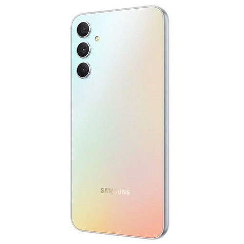 Смартфон Samsung Galaxy A34 SM-A346 6/128GB Silver (EAC)