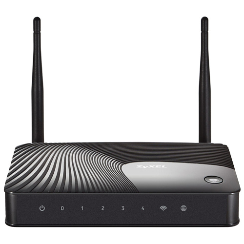 Беспроводной маршрутизатор Zyxel Keenetic Lite II, 802.11n, 300Мбит/с, 2.4ГГц, 4xLAN, 1xWAN