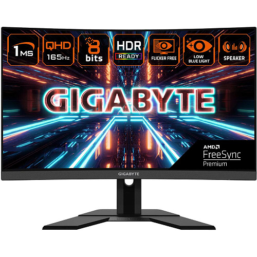 Монитор 27" Gigabyte G27QC VA 2560x1440 1ms HDMI, DisplayPort