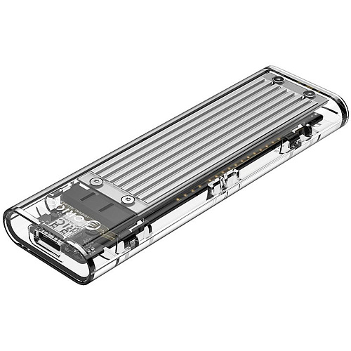 Корпус для SSD NVMe M.2 Orico TCM2-C3-SV, USB Type C Серебристый