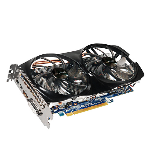 Видеокарта GigaByte 2048Mb HD7850 GV-R785WF2-2GD DDR5 DVI, 2xMini-DP, HDMI Ret