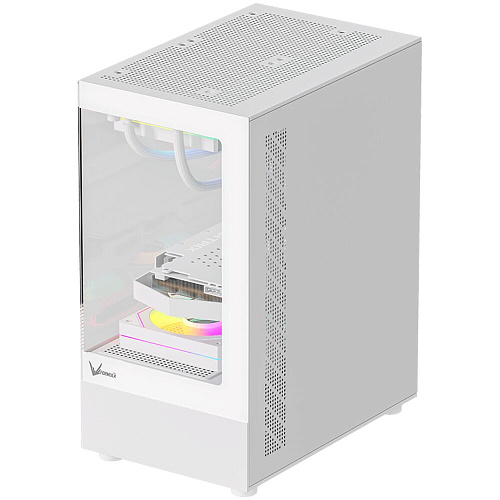 Корпус MicroATX Minitower Formula Crystal Z1CM Plus White AR