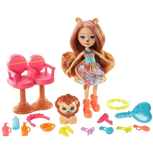 Enchantimals Mattel Сюжетный игровой набор GJX35/GTM29 Стильный салон