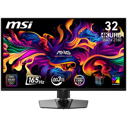 Монитор 32" MSI MAG 322UP E16 QD-OLED 3840x2160 0.03ms HDMI, DisplayPort, USB Type-C