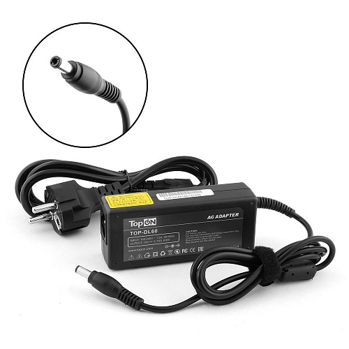 Блок питания для ноутбука Dell Inspiron 1000, 1300, 2200, 3500, 7000 Series. 19V 3.16A  (5.5x2.5mm) 60W. PN: PA-16, 310-5422, WD971, 312-0367