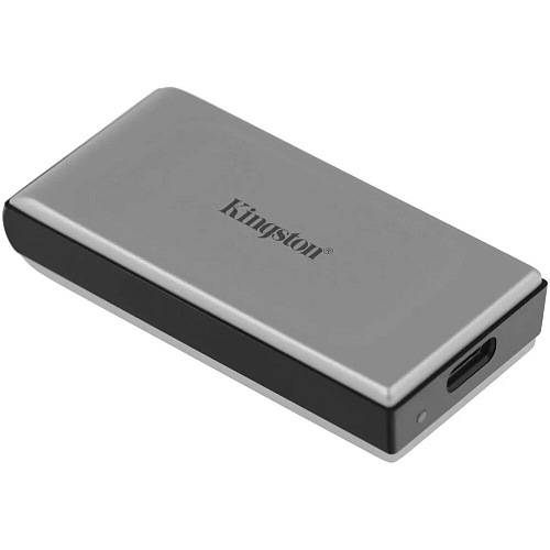 Внешний SSD-накопитель 2Tb Kingston XS2000 SXS2000/2000G (SSD) USB 3.2 серебристый