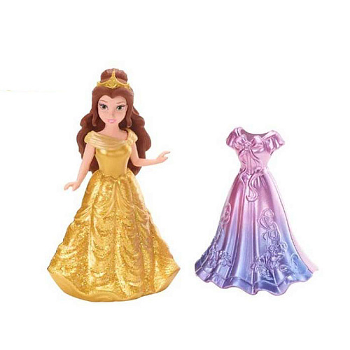 Кукла Disney Princess  Мини-кукла Белль с платьем X9404