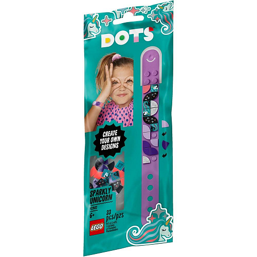 LEGO DOTs Браслет Сверкающий единорог 41902