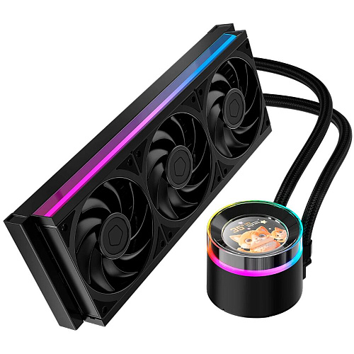 Система водяного охлаждения ID-Cooling SL360 V2 Plus Black 1150/1155/S1156/1151/1200/1700/1851/1954, AM4/AM5