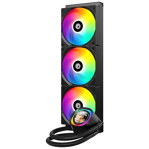 Система водяного охлаждения ID-Cooling FX360 LCD Black ARGB 1150/1155/S1156/1151/1200/1700/1851, AM4/AM5 УЦЕНКА