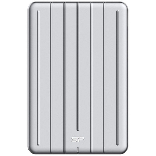 Внешний SSD-накопитель 1.8" 120Gb Silicon Power Bolt B75 SP120GBPSDB75SCS (SSD) USB 3.1 Type-C Серебристый