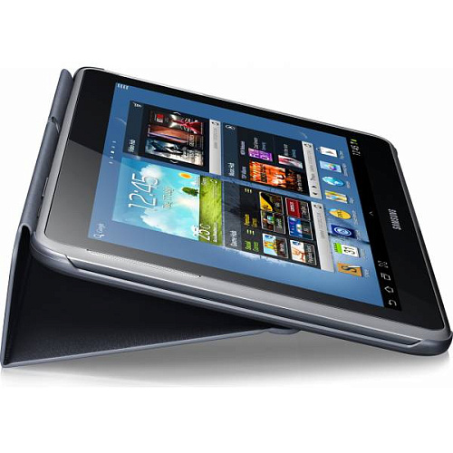Чехол для Samsung Galaxy Note N8000 Samsung серый, книжка