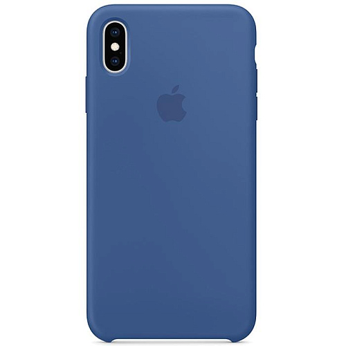 Чехол для Apple iPhone Xs Max Silicone Case Delft Blue