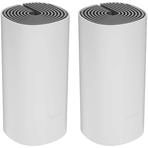 Mesh система TP-LINK Whole-Home Mesh Deco E4 802.11ac, 1167(300+867) Мбит/с, 2.4ГГц и 5ГГц, 2xLAN (2-pack)