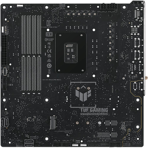Материнская плата ASUS TUF Gaming B760M-BTF WiFi D4 B760 Socket-1700 4xDDR4, 4xSATA3, RAID, 3xM.2, 2xPCI-E16x, 3xUSB3.2, 3xUSB3.2 Type C, DP, HDMI, 2.5Glan, mATX