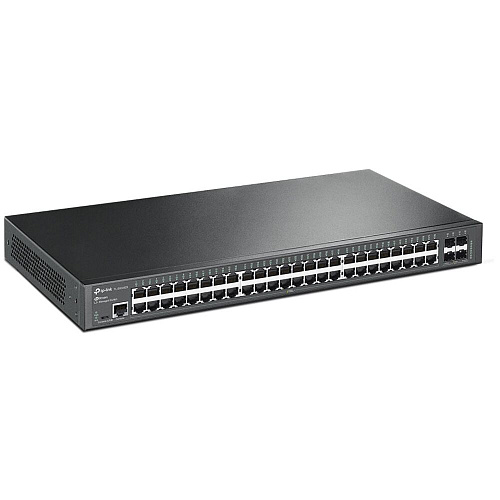 Коммутатор TP-LINK TL-SG3452X JetStream 2‑го уровня 48xGbLAN 4x10GbSFP+