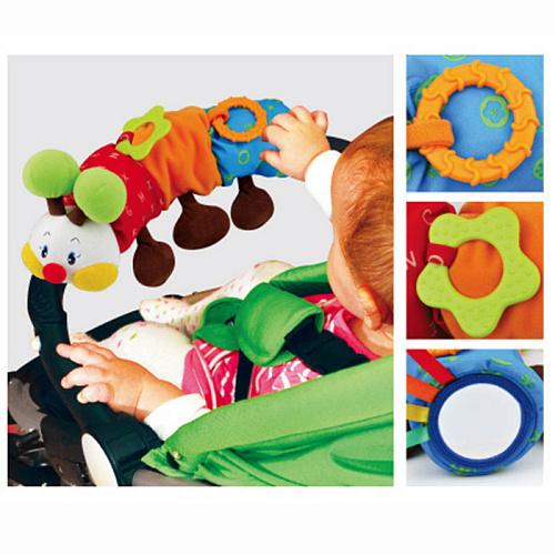 Подвес Ks Kids Игрушка для коляски Гусеничка KA630