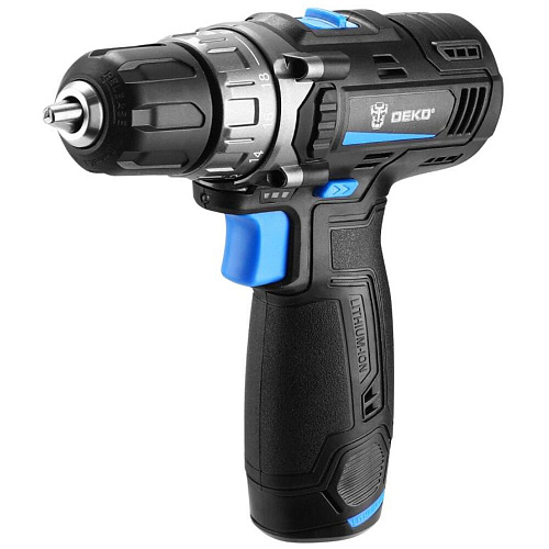 Аккумуляторная дрель-шуруповерт Deko DKCD12V PRO, 12В, 1x1.5Ач 083-1003