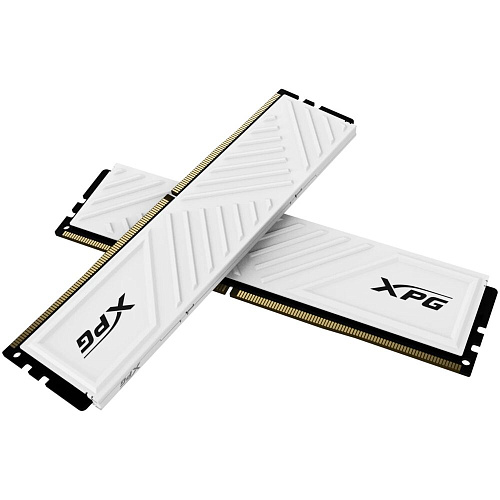 Модуль памяти DIMM 16Gb 2х8Gb DDR4 PC25600 3200MHz ADATA XPG Gammix D35 White (AX4U32008G16A-DTWHD35)