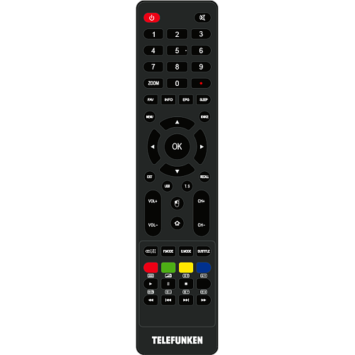 Телевизор 32" Telefunken TF-LED32S10T2S (HD 1366x768, Smart TV) серый