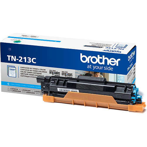 Картридж Brother TN-213C Cyan для MFCL3770CDW/DCPL3550CDW/HLL3230CDW (1300стр)