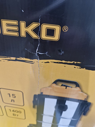 Строительный пылесос Deko DKVC-1400-15S, 10 мешков для пыли 083-1061 УЦЕНКА