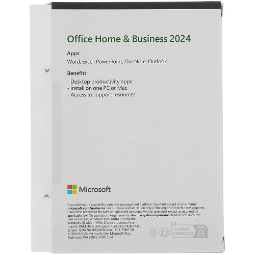 Microsoft Office Home and Business 2024 English (EP2-06638)