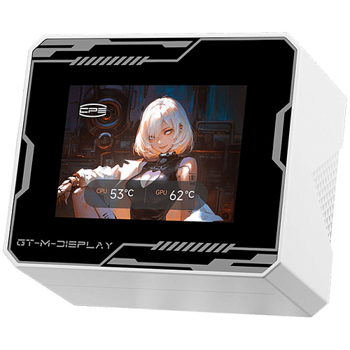 Система водяного охлаждения PcCooler GT360M ARGB Display WH White S115x/1200/1700/1851/1954/AM4/AM5 Ret