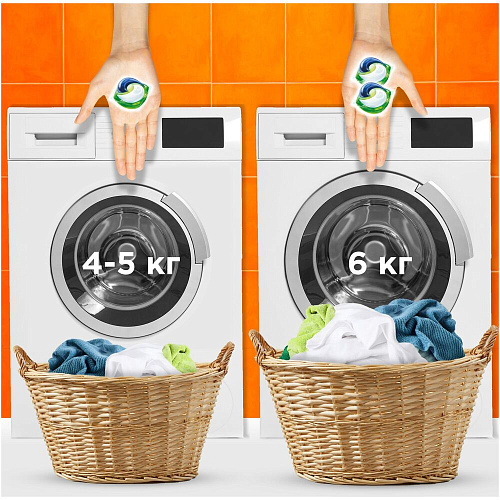 Tide капсулы Все в 1 PODs Альпийская Cвежесть, 16,8 г. x 12 шт.