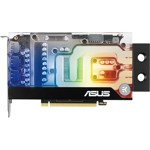 Видеокарта ASUS GeForce RTX 3070 8192Mb, EKWB 8G (RTX3070-8G-EK) HDMI, 3xDP, Ret