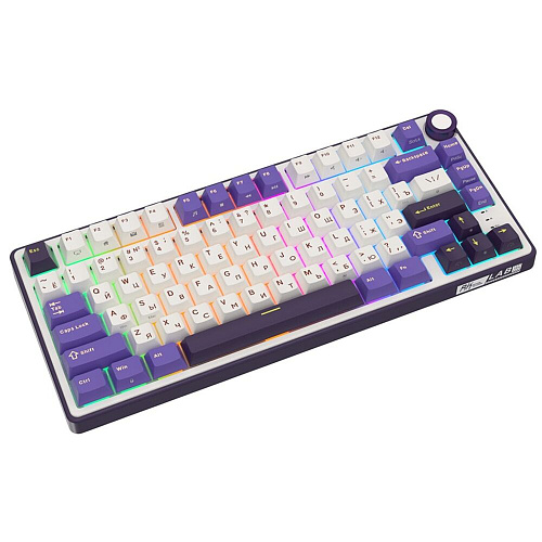 Клавиатура Royal Kludge R75 (RK Silver Switch) RGB (русская раскладка) Blackberry