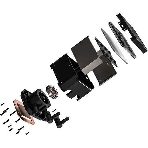 Система водяного охлаждения ID-Cooling DX240 Max ARGB Black 1150/1155/S1156/1151/1200/1700, AM4/AM5 УЦЕНКА