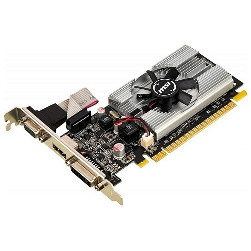 Видеокарта MSI GeForce 210 1024Mb, N210-1GD3/LP DVI, VGA, HDMI УЦЕНКА