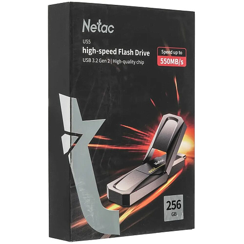 USB Flash накопитель 256GB Netac US5 ( NT03US5C-256G-32TA ) USB3.2 Type-C УЦЕНКА