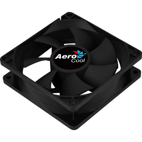 Вентилятор 80x80 Aerocool Force 8 Black Ret