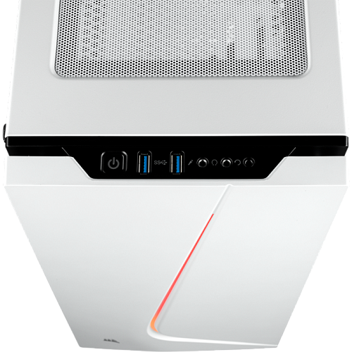 Корпус ATX Miditower Corsair Carbide SPEC-06 RGB Tempered Glass CC-9011147-WW White