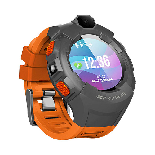 Умные часы Jet Kid GEAR Orange+Grey