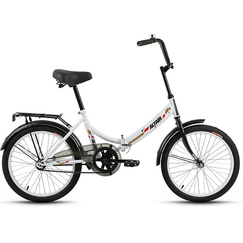 Двухколесный велосипед ALTAIR CITY 20 RUS (20" 1 ск. скл.) белый